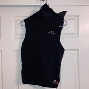 O’Neill Thermo-X 13 oz surf hoodie.  Great for surfing, snorkeling, and diving.